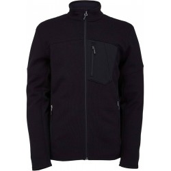 Spyder Bandit Full Zip Knited Fleece Jkt (Black)